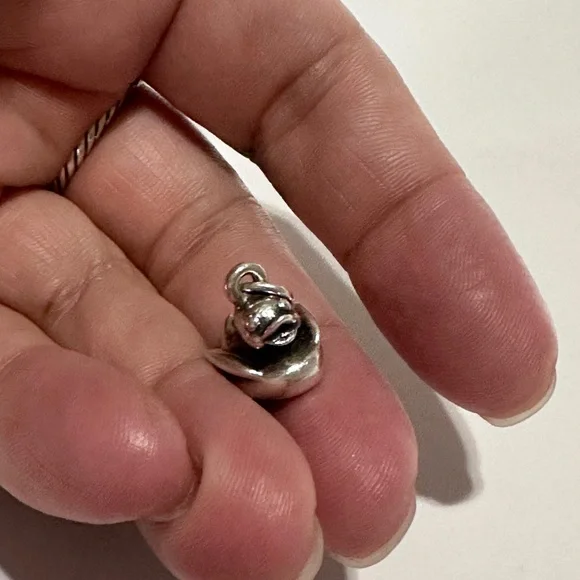 James Avery 925 Silver Duck Pendant Charm - Picture 4 of 4